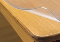 テーブルの透明ビニールカバー：柄がお洒落な「アクタス」デスクマットvs「ニトリ」透明テーブルマット！